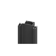 RP053BL.1/000/2900 Ручка-профиль ВЕРТИКАЛЬНАЯ GOLA BALANCE черный (C-образная)