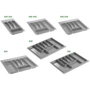 Лоток для столовых приборов в шкаф на 800 мм СЕРЫЙ