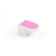 RC601PN.4 Ручка-кнопка POPCORN (розовый)