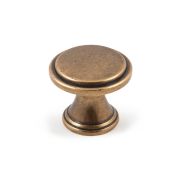 RC302AB.4 Ручка кнопка ODA старинная латунь (40)