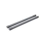 SBR09/GRPH/450 Продольный прямоугольный рейлинг 450мм ГРАФИТ для SB08 СТАРТ (ком-т)