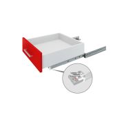 DB8881Zn/500 Направляющие шариковые, скрытого монтажа B-slide полного выдвижения 500мм (10)