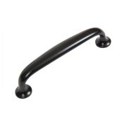 RS463BL.4/96 Ручка-скоба 96мм OLSEN, Черный (40)