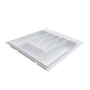 Лоток для столовых принадлежностей в шкаф на 600 мм БЕЛЫЙ