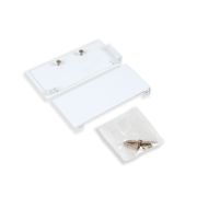 SBH63/W Держатель передней стенки СТАРТ стандартного внутреннего с прямыми бок. SB18 БЕЛЫЙ (ком-т)