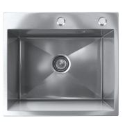 Мойка ULGRAN STEEL, 500х450х220мм, цвет «брашированная сталь»